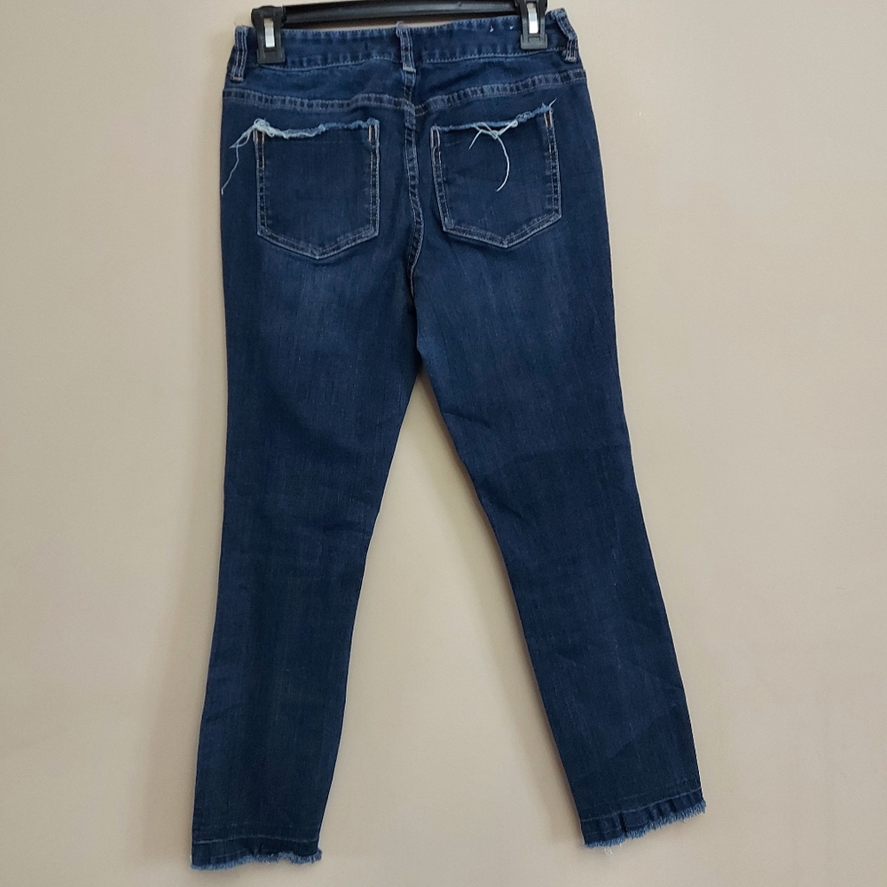 Harper High Rise Step hem crop jeans - Picture 7 of 9